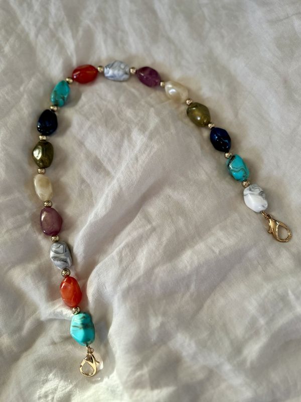 Perler på en snor lenke - farger