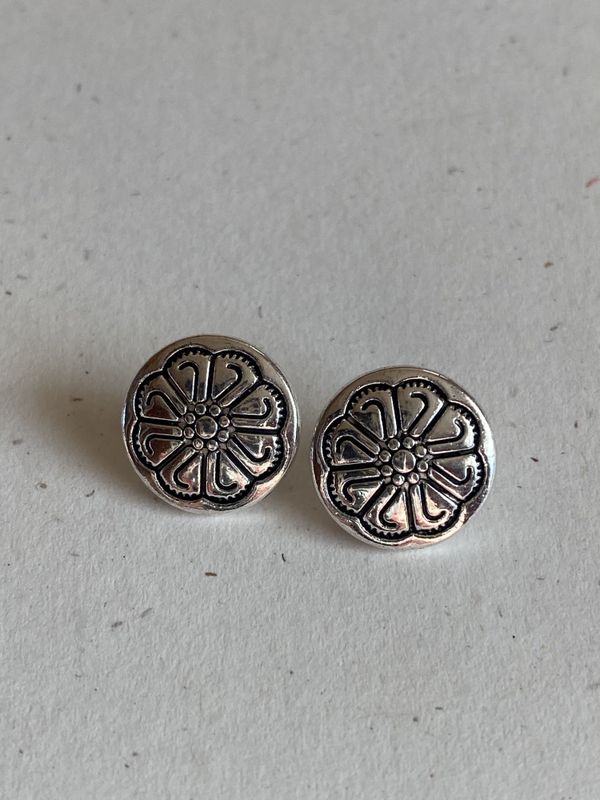 Kofteknapper - Små med blomst