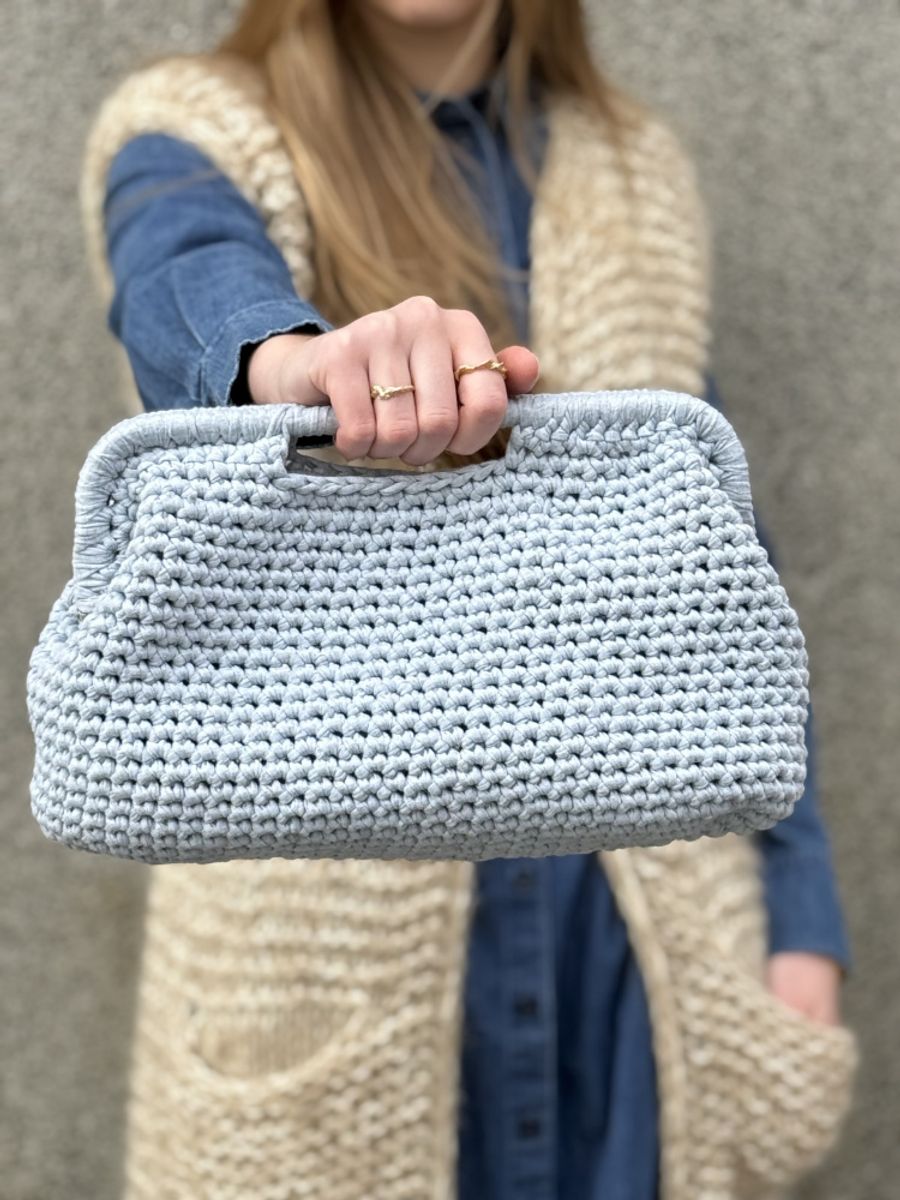 Clutch with handles - 2 sizes
