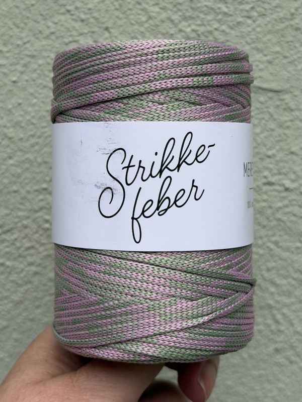 Mere Snor Melert - #M9 - Grønn og rosa