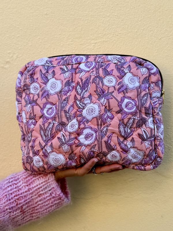 Blockprint bag L - Selma