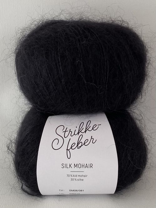 Hovedbilde Silk Mohair - Onyx SM081
