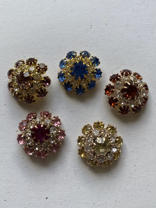 Hovedbilde Gyldene bling knapper 