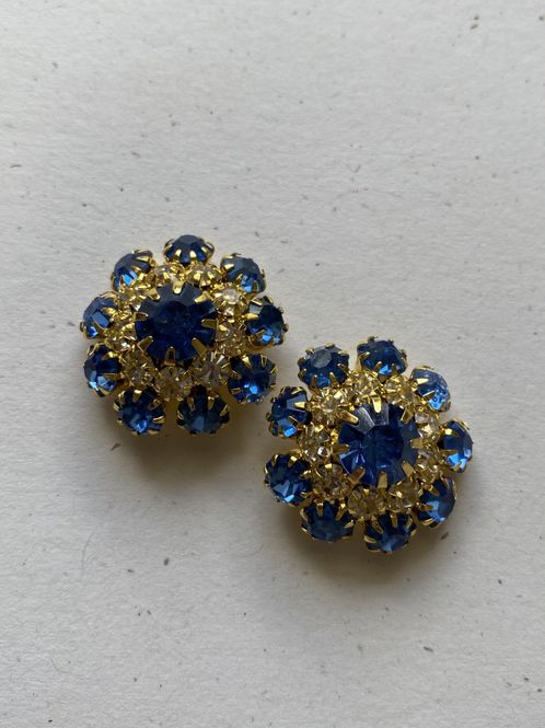 Hovedbilde Blå bling knapper 