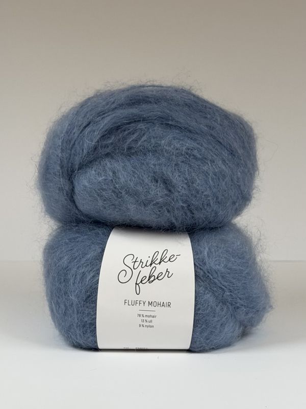 Fluffy Mohair - Denim FM071