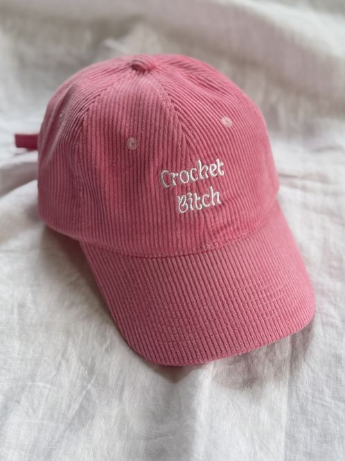 Hovedbilde Kordfløyel caps - Crochet Bitch - Rosa