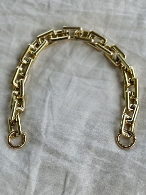 Hovedbilde Tykk gullenke håndtak til veske 