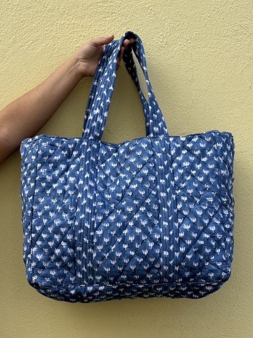 Hovedbilde Hanna - weekend bag blockprint