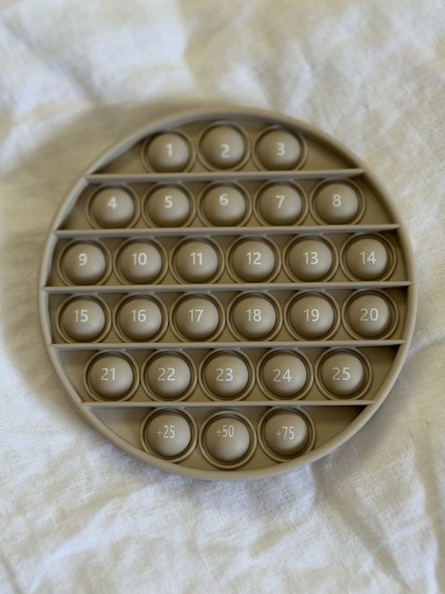 Hovedbilde Pop teller - Stor beige