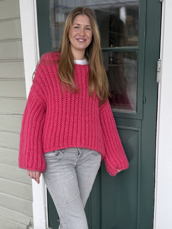 Pia Patent Sweater