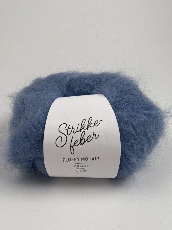 Fluffy Mohair - Denim FM071