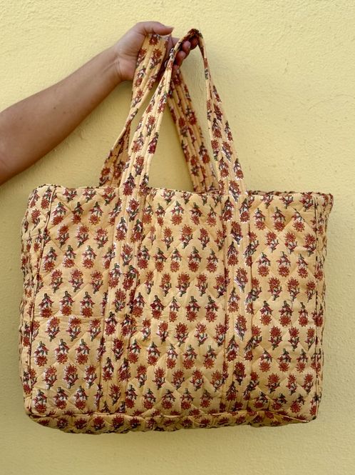 Hovedbilde Stine- weekend bag blockprint