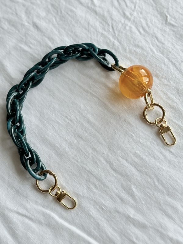 Håndtak med kule - Flaskegrønn