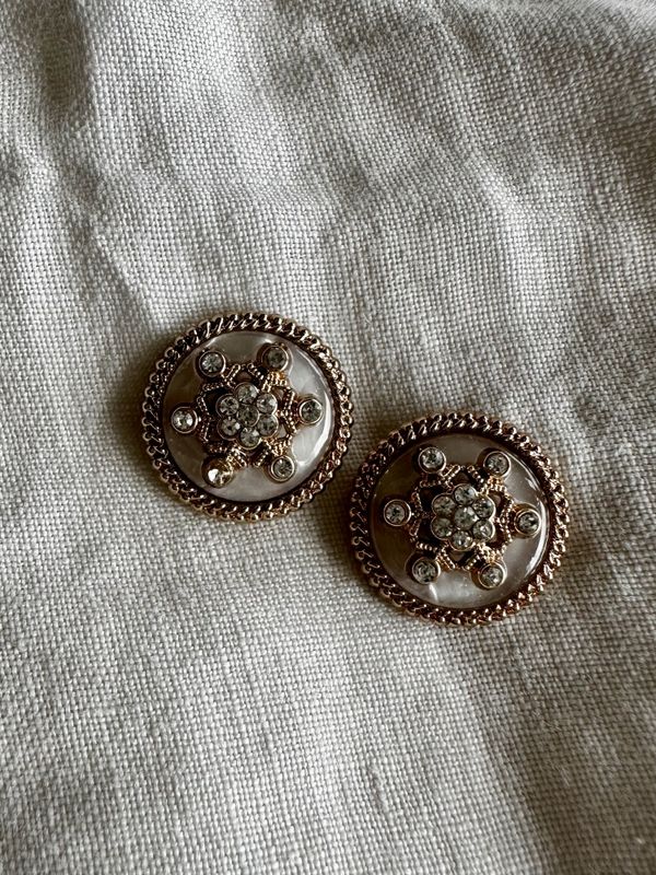 Hvit snøstjerne med bling