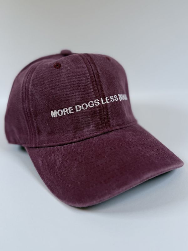 More dogs less drama - caps