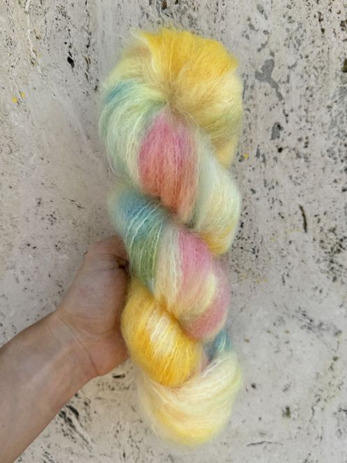 Hovedbilde Fat Mohair - Pastellsnurr