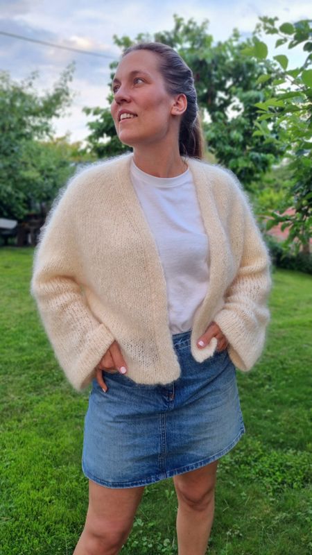 Pelargonia V-hals jakke