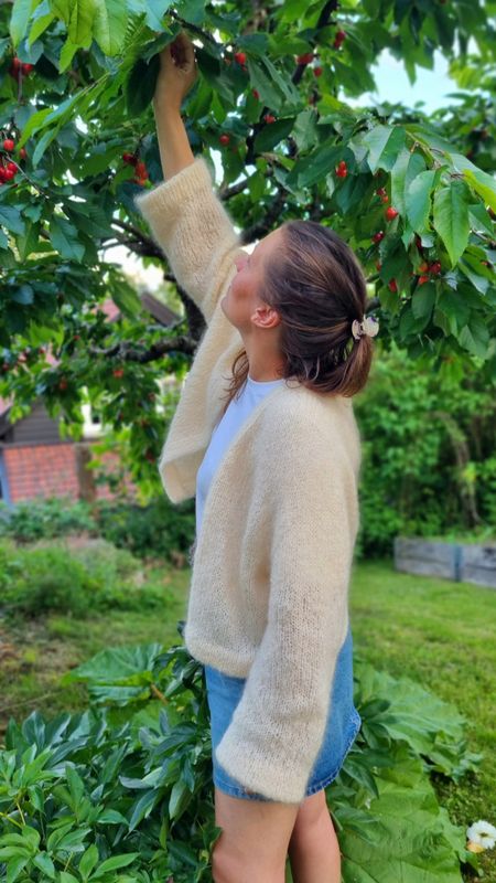 Pelargonia V-hals jakke