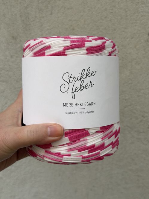 Hovedbilde Mere Garn - Striper Rosa 175