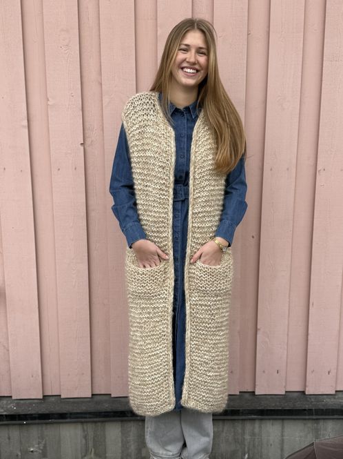 Hovedbilde Lang Rillevest