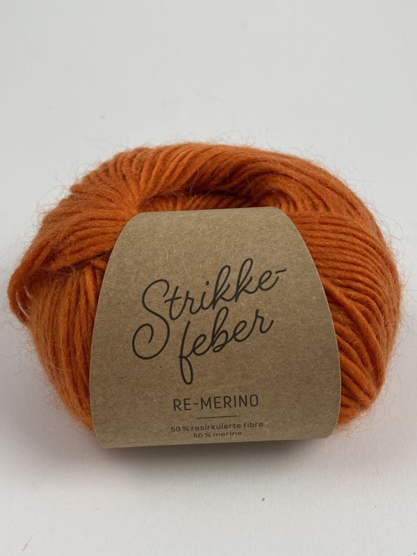 Re-merino - Appelsin RM085