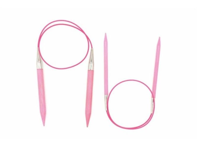 Hovedbilde Rosa LYKKE rundpinne 40 cm