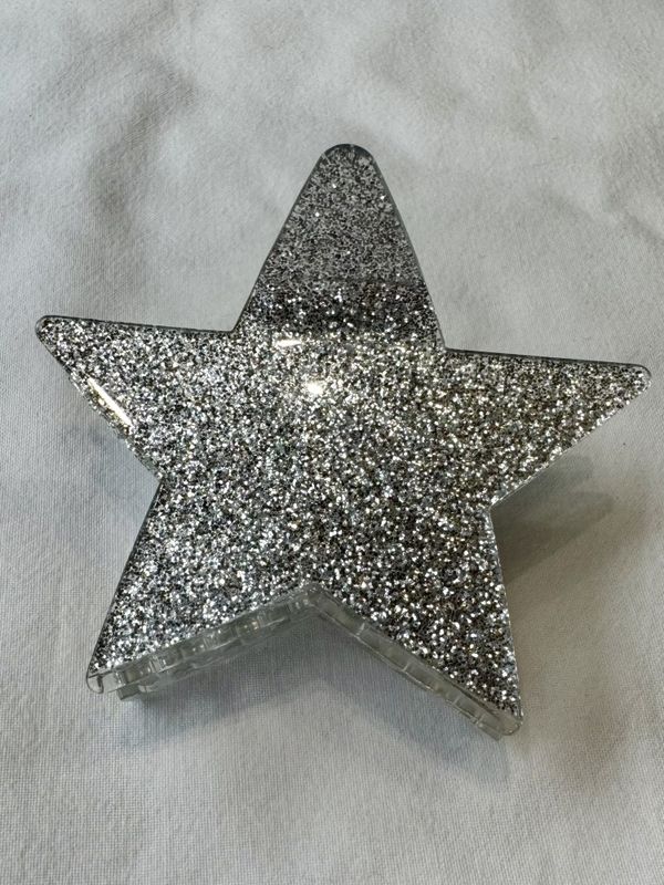 Stjerne sølvglitter