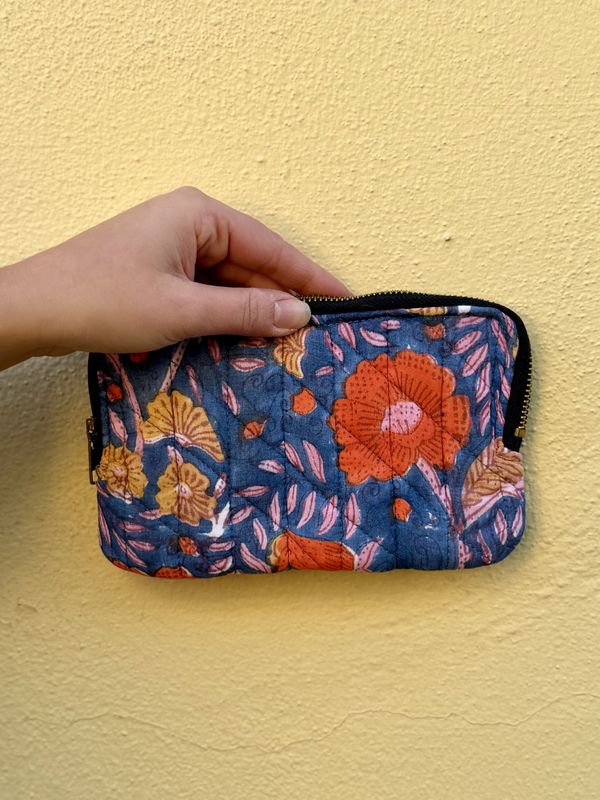 Blockprint clutch - Josefine