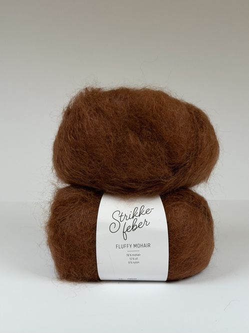 Hovedbilde Fluffy Mohair - Melkesjokolade FM242