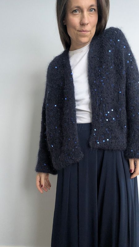 Pelargonia V-hals jakke