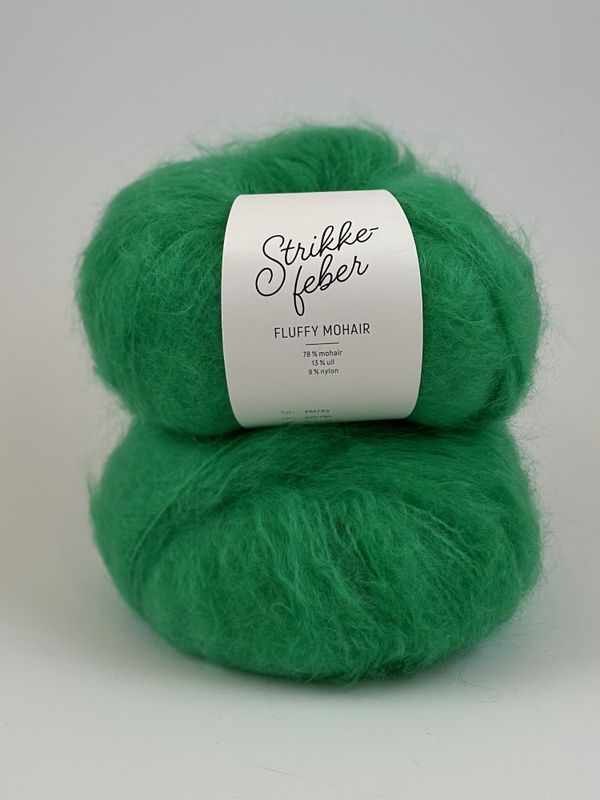 Fluffy Mohair - Veldig Grønn  FM153