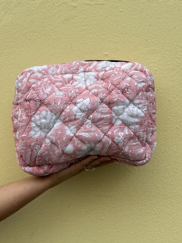Blockprint bag L - Isabell
