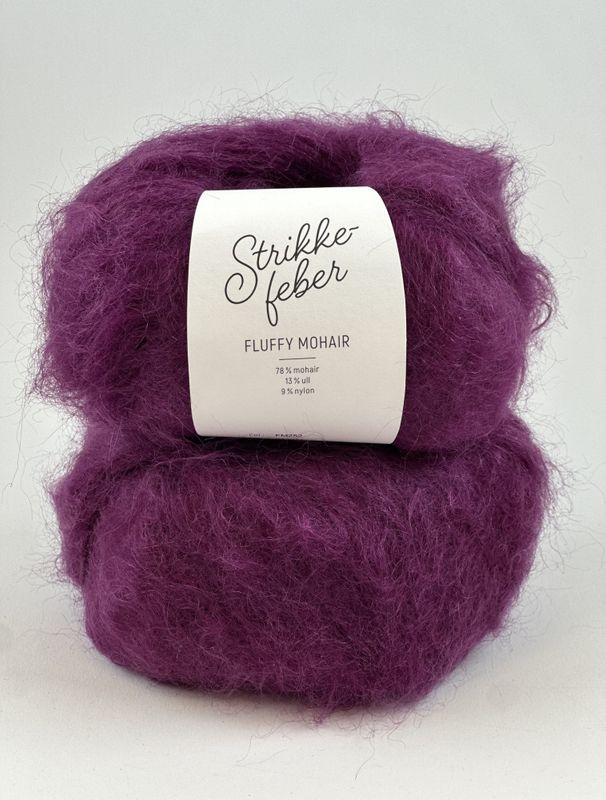 Fluffy Mohair - Plomme FM252