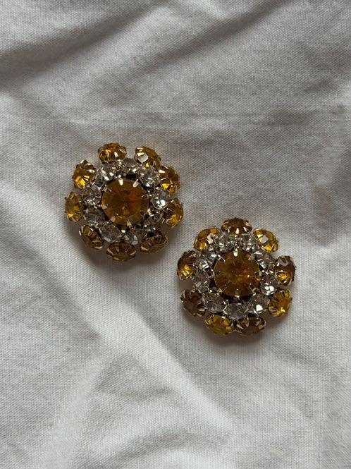 Hovedbilde Gul bling knapper 