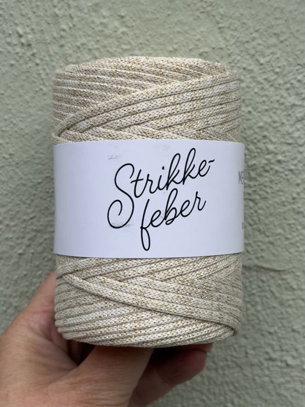 Mere Snor Glitter - #30 Krem og gull