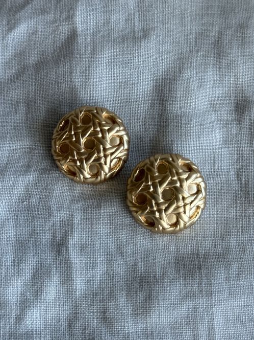 Hovedbilde Kurv gullknapp 19mm