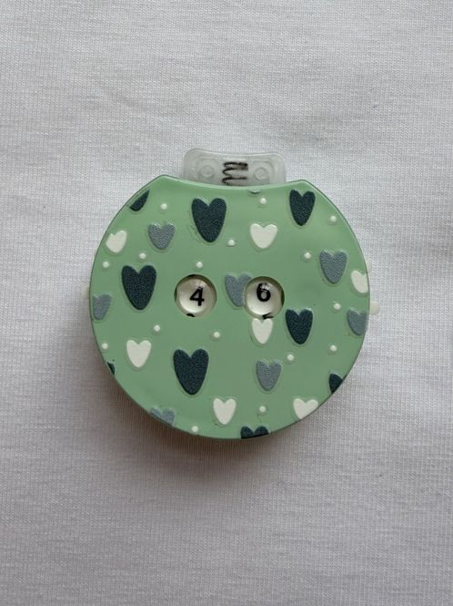 Hovedbilde Omgangsteller - mint med hjerter