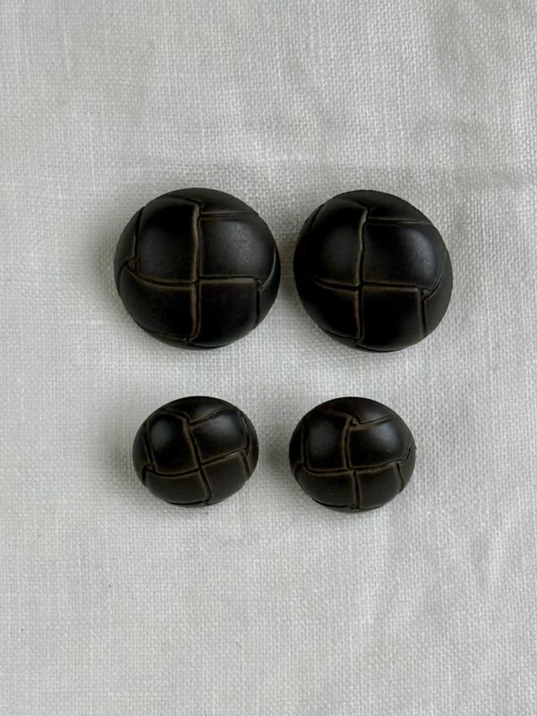 Fletteknapper - sort