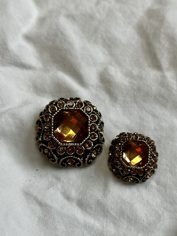 Vintage bling  - Gul