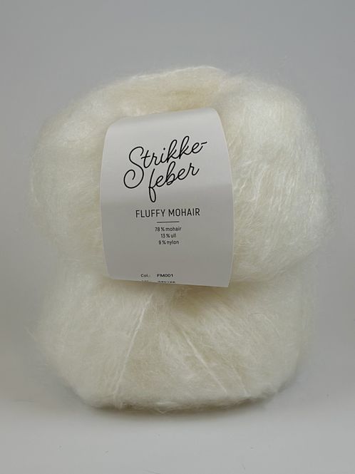 Hovedbilde Fluffy Mohair - Kokos FM001