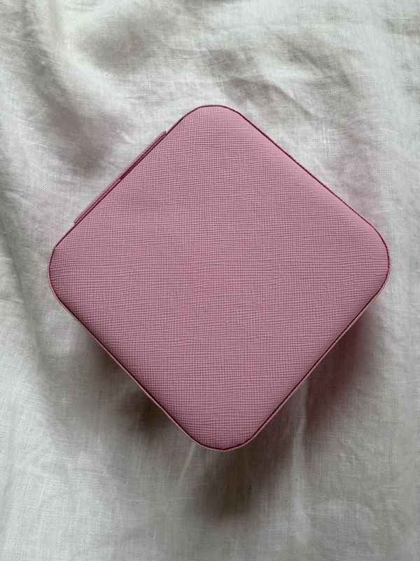 Reisesmykkeskrin - liten - rosa