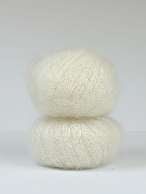 Hovedbilde Silk Mohair - Fløte SM003