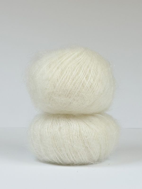 Silk Mohair - Fløte SM003